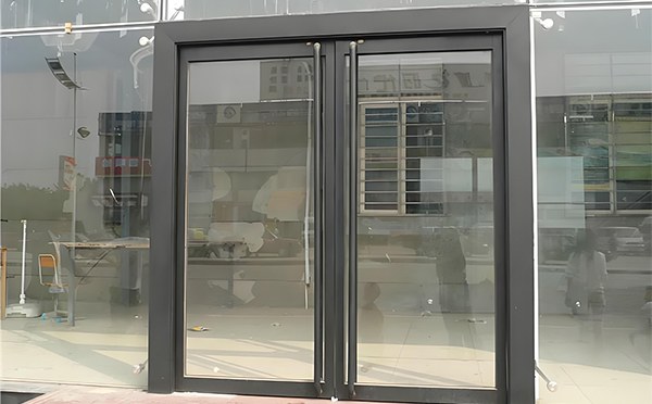 阿克塞玻璃地弹门
