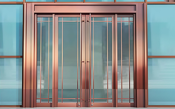 阿克塞玻璃地弹门