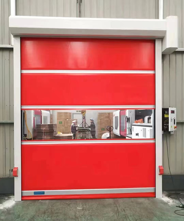 阿克塞快速阿克塞卷帘门提升电子制造厂房分区管理效率